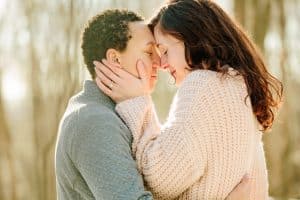 Mae Photo Co engagement photos in Grand Rapids Michigan