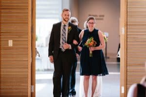 The Grand Rapids Art Museum is a classy wedding venue located in Downtown Grand Rapids.