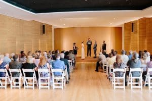 The Grand Rapids Art Museum is a classy wedding venue located in Downtown Grand Rapids.