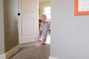 A country in home lifestyle session in the Greater Grand Rapids area and the story of triplets and their farm life.