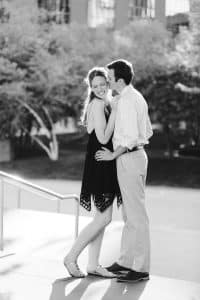 A downtown Grand Rapids Engagement session.