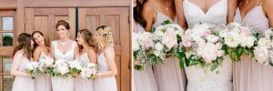 This blush pink Grand Rapids wedding was at Watermark Country Club. Florals and Design by Modern Day Floral and Events. Photography by Mae Photo Co.