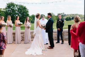 This blush pink Grand Rapids wedding was at Watermark Country Club. Florals and Design by Modern Day Floral and Events. Photography by Mae Photo Co.