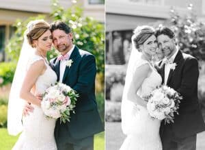 This blush pink Grand Rapids wedding was at Watermark Country Club. Florals and Design by Modern Day Floral and Events. Photography by Mae Photo Co.