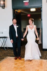 This blush pink Grand Rapids wedding was at Watermark Country Club. Florals and Design by Modern Day Floral and Events. Photography by Mae Photo Co.