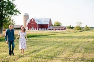 Grand Rapids and Eastmanville Farms engagement session.