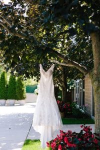 Nick and Abby's wedding at the Pinnacle Center in Hudsonville, MI.