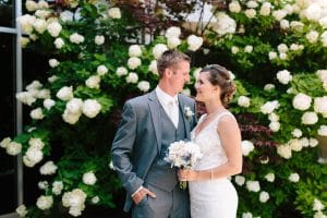 Nick and Abby's wedding at the Pinnacle Center in Hudsonville Michigan.