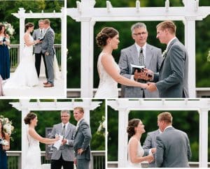 Nick and Abby's wedding at the Pinnacle Center in Hudsonville Michigan.