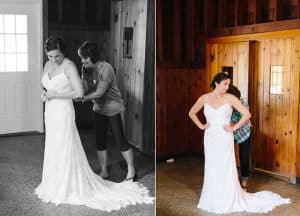Tarra and Kevin had a Fall wedding in Michigan at John Park; a Grand Rapids park.
