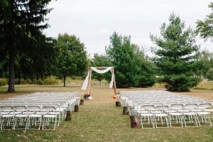 Tarra and Kevin had a Fall wedding in Michigan at John Park; a Grand Rapids park.