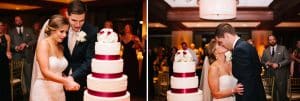 Steph and Ken had a Fall Chicago wedding at the Willis Tower Metropolitan Club and had photos taken in the skydeck.