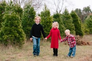Family pictures at Vormittag Tree Farm in Grand Rapids Michigan.