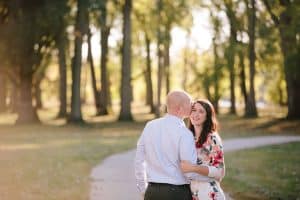 A downtown Grand Rapids engagement session at Riverside park and the sixth street bridge.