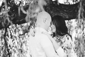 A downtown Grand Rapids engagement session at Riverside park and the sixth street bridge.