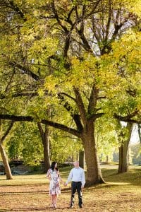 A downtown Grand Rapids engagement session at Riverside park and the sixth street bridge.