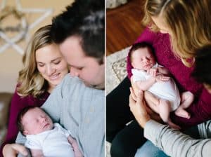 Camden Scot is 6 days old and had an in home newborn session with his family.