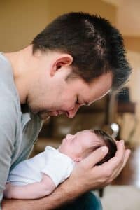Camden Scot is 6 days old and had an in home newborn session with his family.