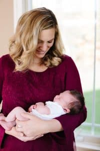 Camden Scot is 6 days old and had an in home newborn session with his family.
