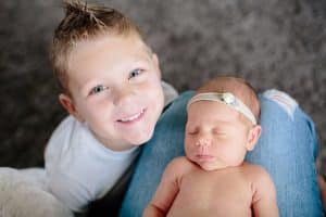 A family and newborn photography session in Grand Rapids, Michigan.