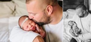 A family and newborn photography session in Grand Rapids, Michigan.