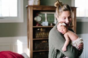 A family and newborn photography session in Grand Rapids, Michigan.