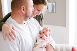 A family and newborn photography session in Grand Rapids, Michigan.