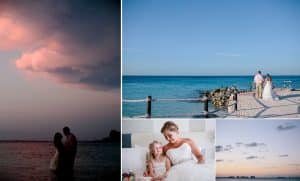Andrea and Joey had their destination wedding in Cancun, Mexico on Valentines Day!