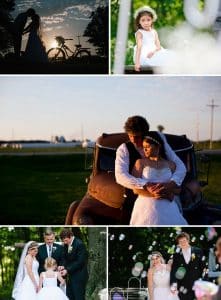 Tiffany and James had their wedding and reception at the beautiful Centennial Barn in Wayland Michigan.