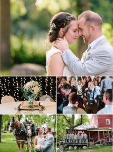 Bryan and Laura had a beautiful summer day wedding at Bowens Mills.