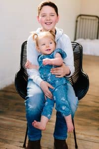 A one year old baby girl photography session in Grand Rapids.