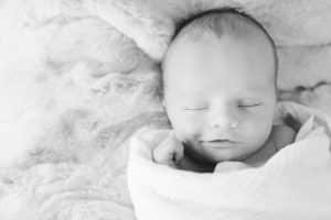 A newborn lifestyle session in Grand Rapids Michigan.
