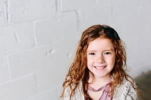 Grand Rapids family photos in a studio.