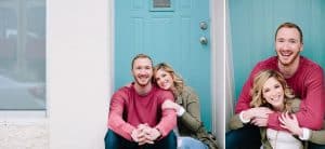 Carter and Makenzie's downtown Grand Rapids engagement session at Creston Brewery.