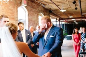 Goei Center wedding in Grand Rapids, MI.