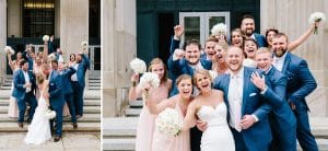 Goei Center wedding in Grand Rapids, MI.