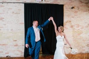 Goei Center wedding in Grand Rapids, MI.