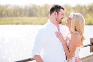 A Spring Grand Rapids engagement session.