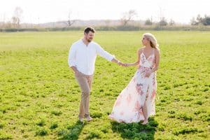 A Spring Grand Rapids engagement session.
