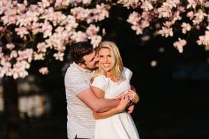 A Spring Grand Rapids engagement session.