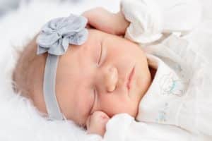 A Grand Rapids in home newborn session.