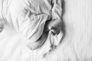 A Grand Rapids in home lifestyle newborn session.