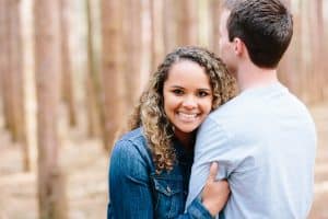 Rosy Mound Natural Area engagement photos.