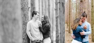 Rosy Mound Natural Area engagement photos.