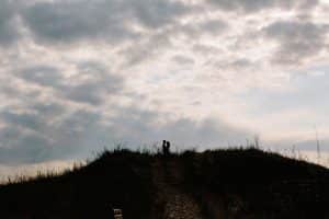 Rosy Mound Natural Area engagement photos.