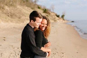 Rosy Mound Natural Area engagement photos.