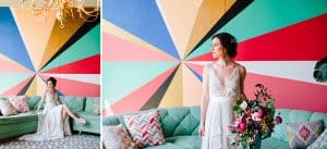 Rachel and Jay had their colorful and unique wedding at The Cheney Place downtown Grand Rapids.