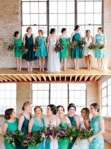 Rachel and Jay had their colorful and unique wedding at The Cheney Place downtown Grand Rapids.