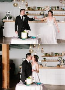 Rachel and Jay had their colorful and unique wedding at The Cheney Place downtown Grand Rapids.