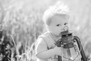 A Grand Rapids lifestyle family session for a one year old.